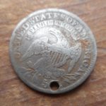 1830 Capped Bust Half dime rev