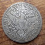Sweet 1903-S Barber half, found in New Bedford