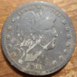 1911-D Barber quarter- low mintage coin
