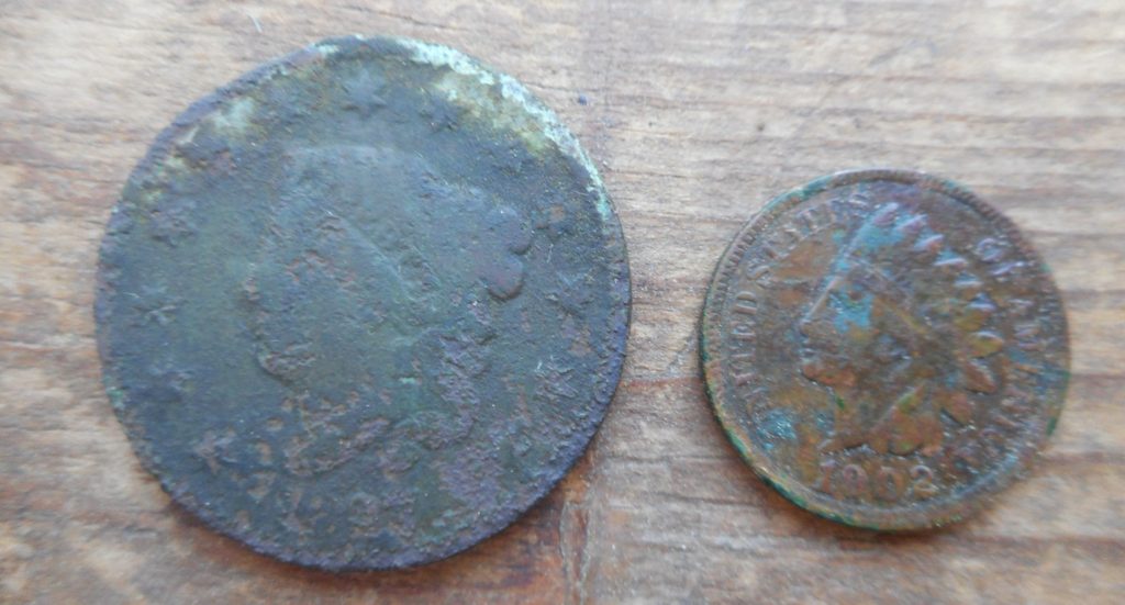 1827 LC and Indian found at Marstons Mills house