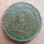 Reverse of really nice 1864 2 Cent coin