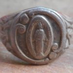 Really nice Virgin Mary silver ring